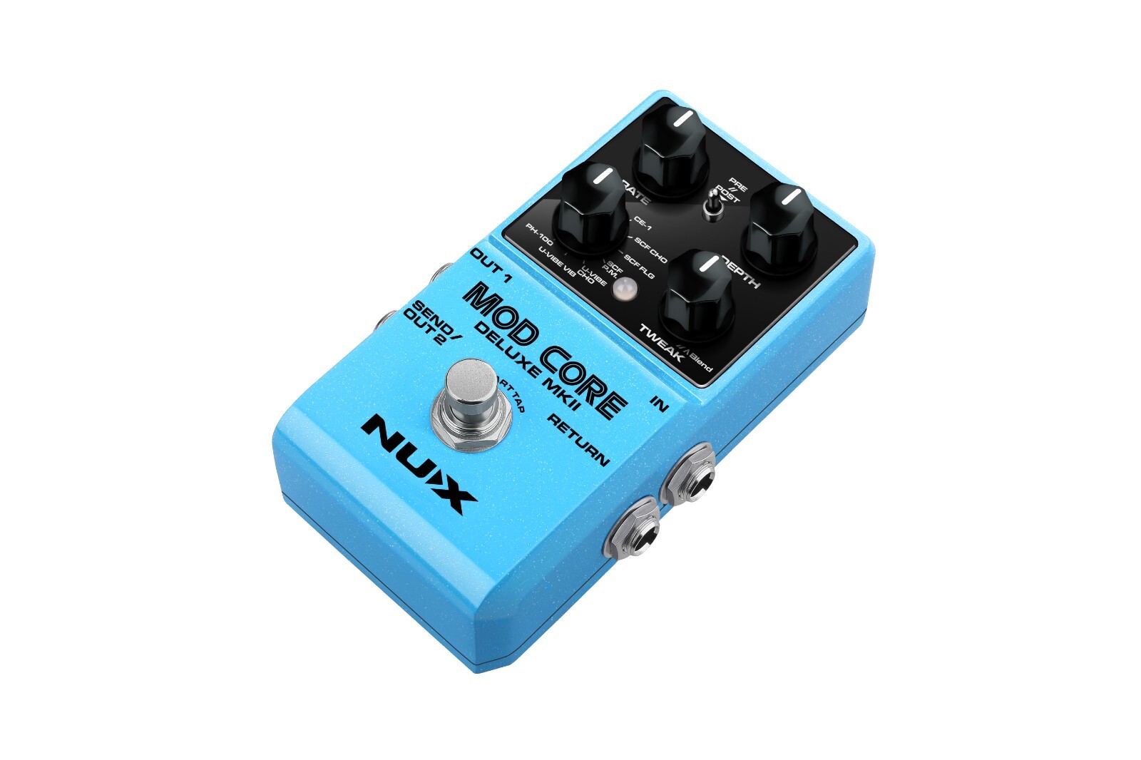 New NUX Mod Core Deluxe MKII Modulation Guitar Effects Pedal