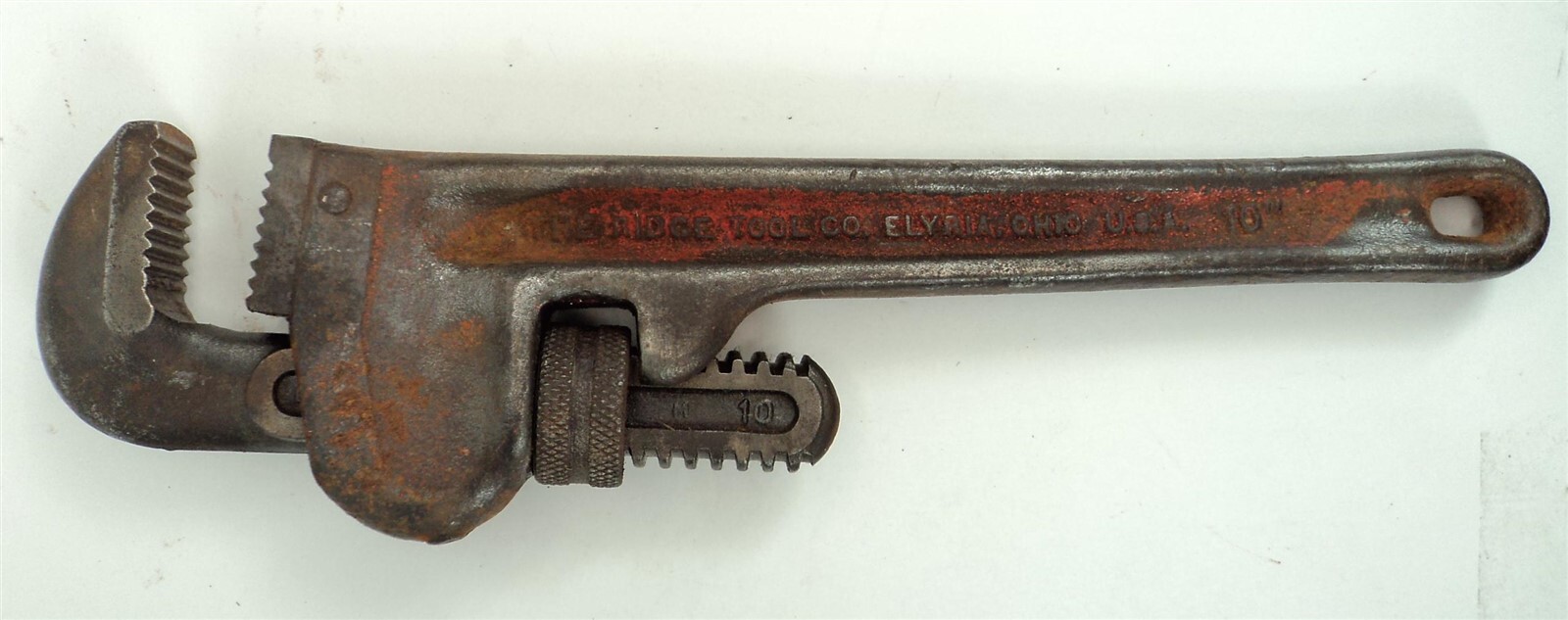 Ridgid 10" Heavy Duty Steel Pipe Wrench (B)