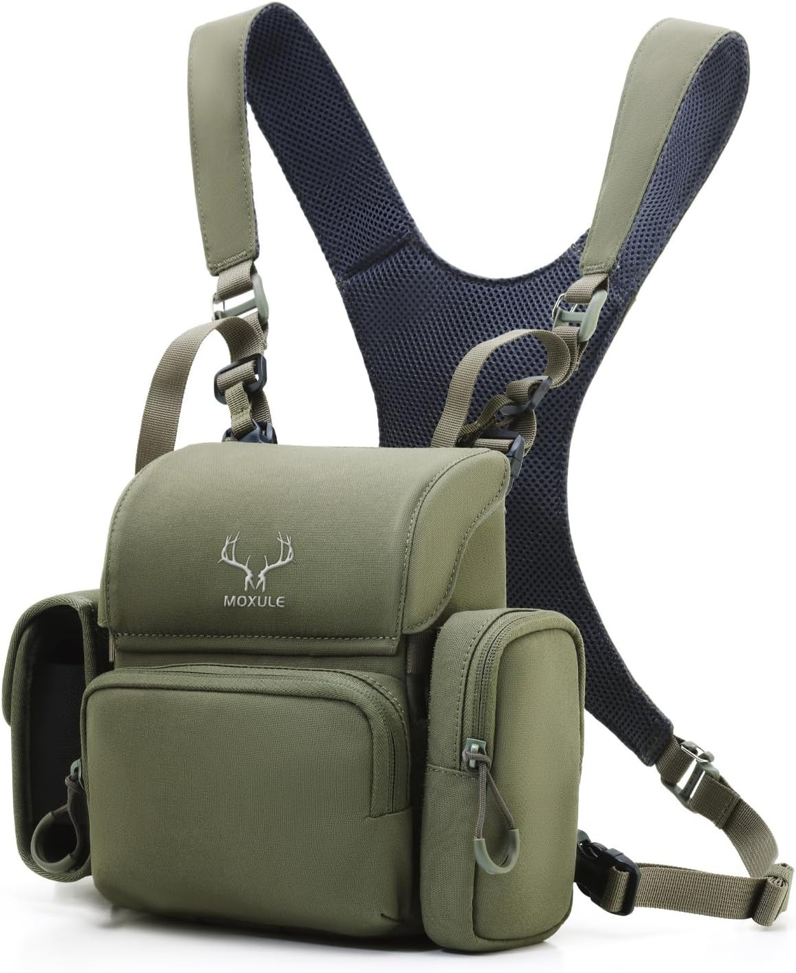 Binocular Harness Chest Pack: Bino Case with Rangefinder Pocket for Hunting Bird