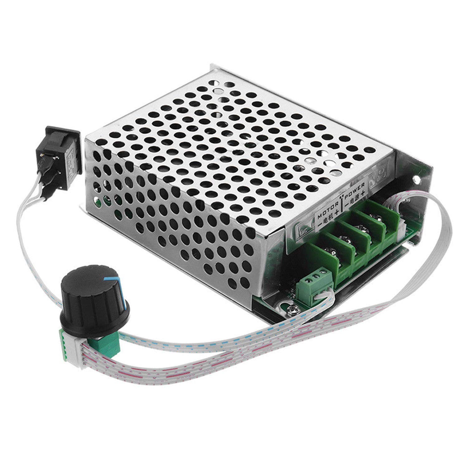 Greartisan 10V-60V 40A DC Motor Speed Controller PWM Variable 12-60V