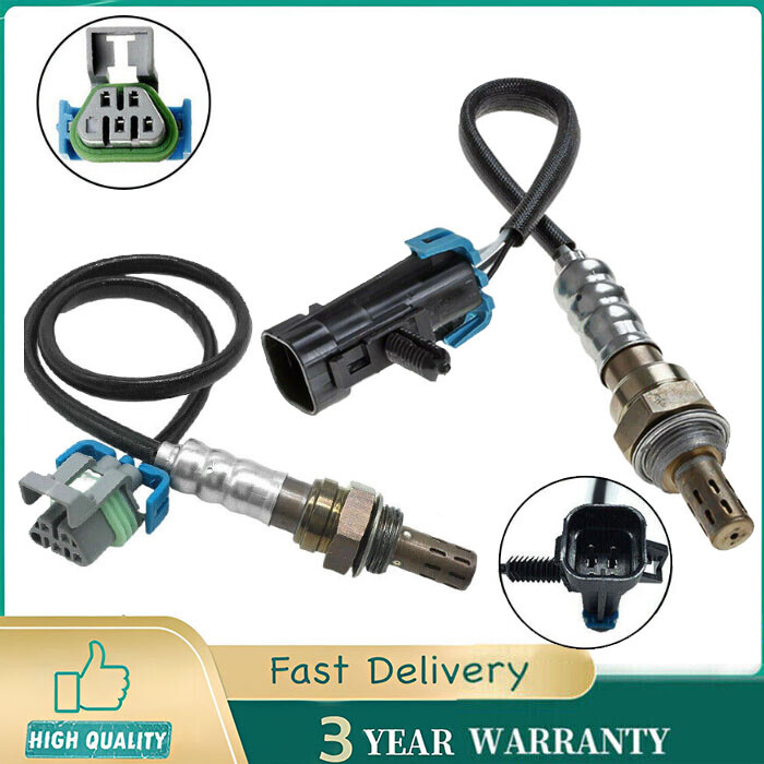 2Pcs Up+Down Oxygen Sensor Fit For GMC Terrain 2.4L L4 2011 2012 2013 2014