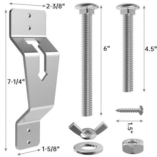Spare Tire Carrier Mount for Trailer, Carrier Bracket for Enclosed Boat