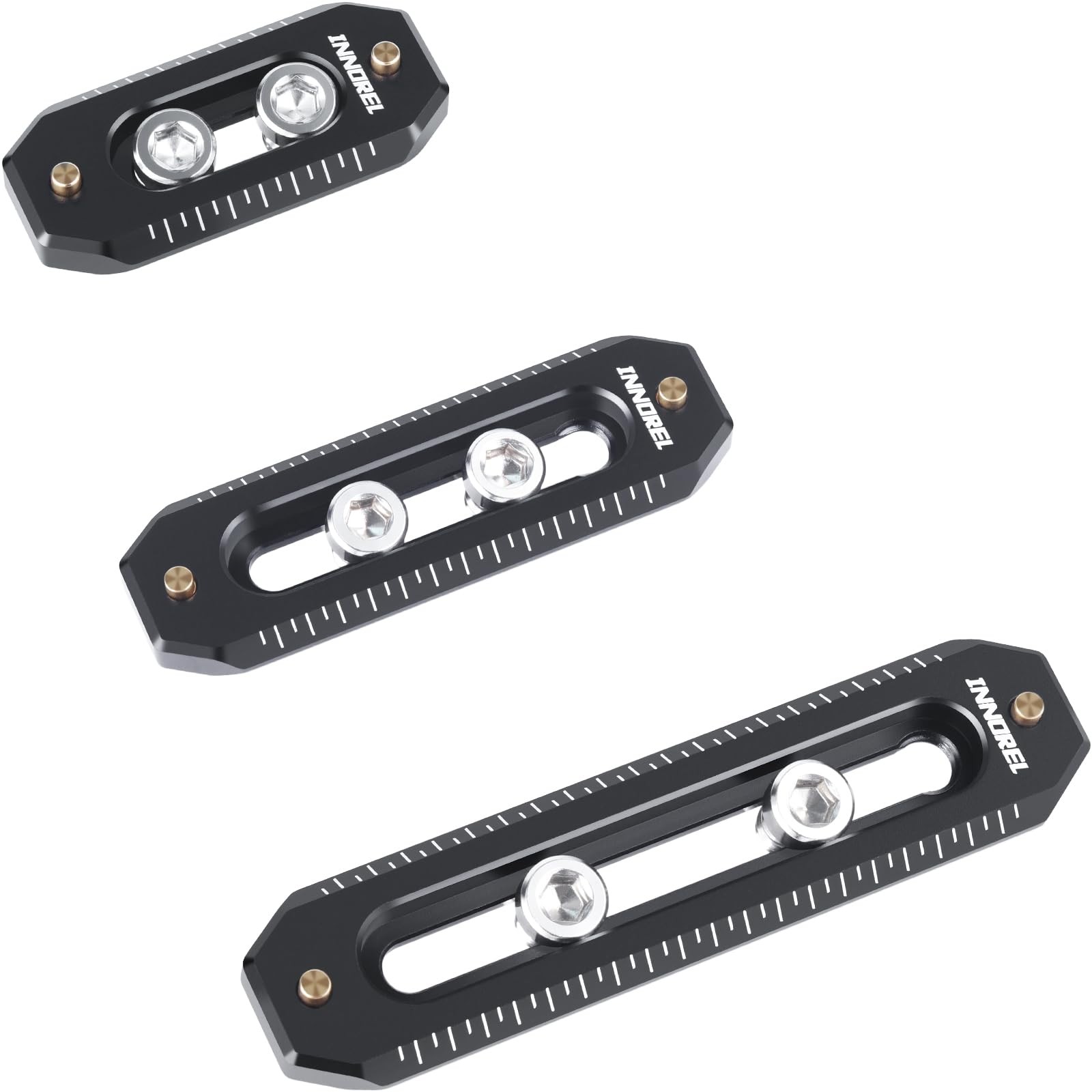 INNOREL 3 Packs Quick Release NATO Rail Set 45/65/85mm Long Lightweight NATO ...