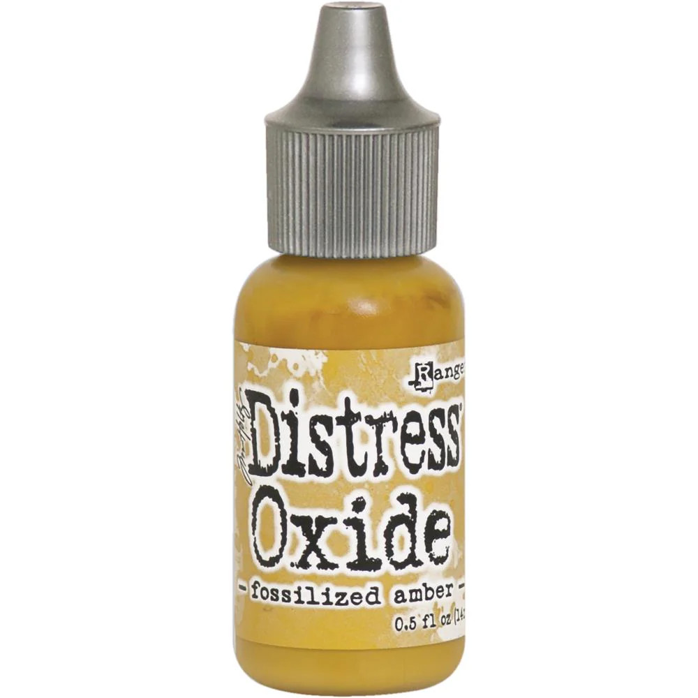 Ranger Distress Oxide Reinker .5oz - Fossilized Amber, TDR57086 by Tim Holtz