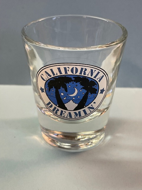 Vintage California Dreamin' Shot Glass