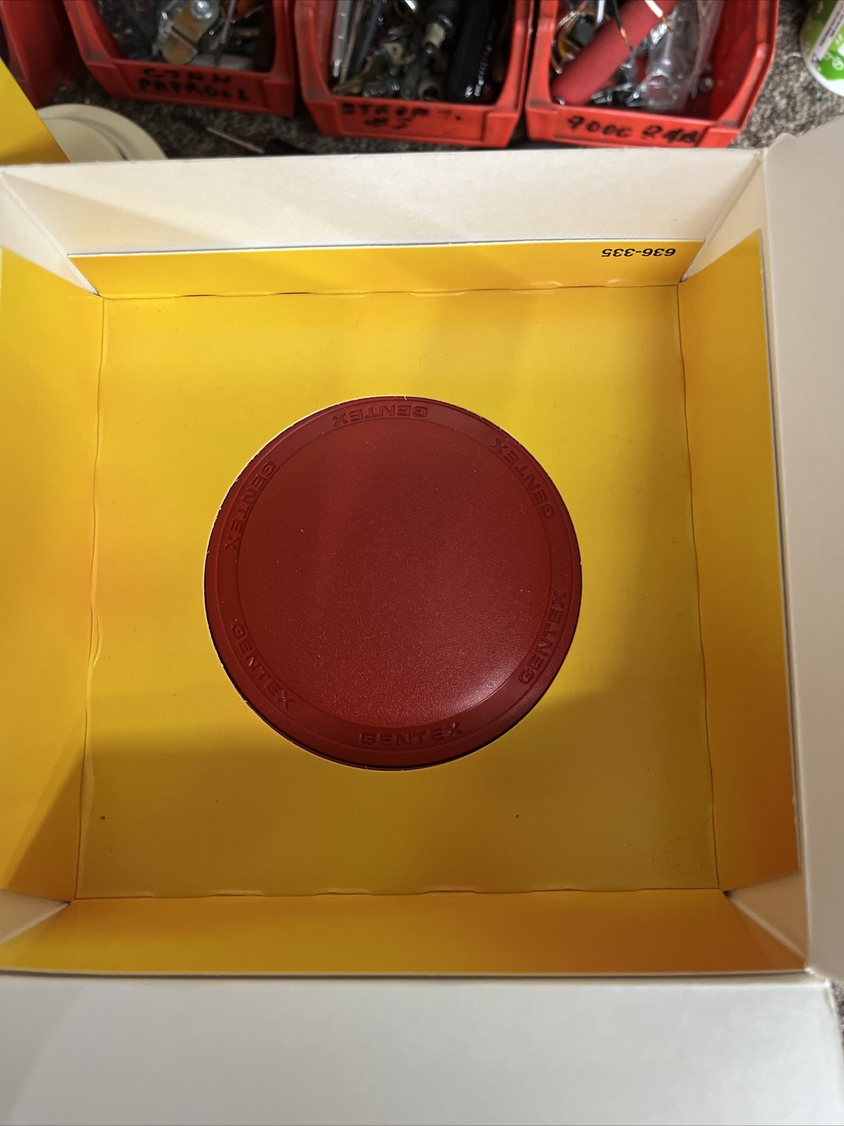 Gentex SSPKCLPR Ceiling Mount Speaker, Red, Brand New
