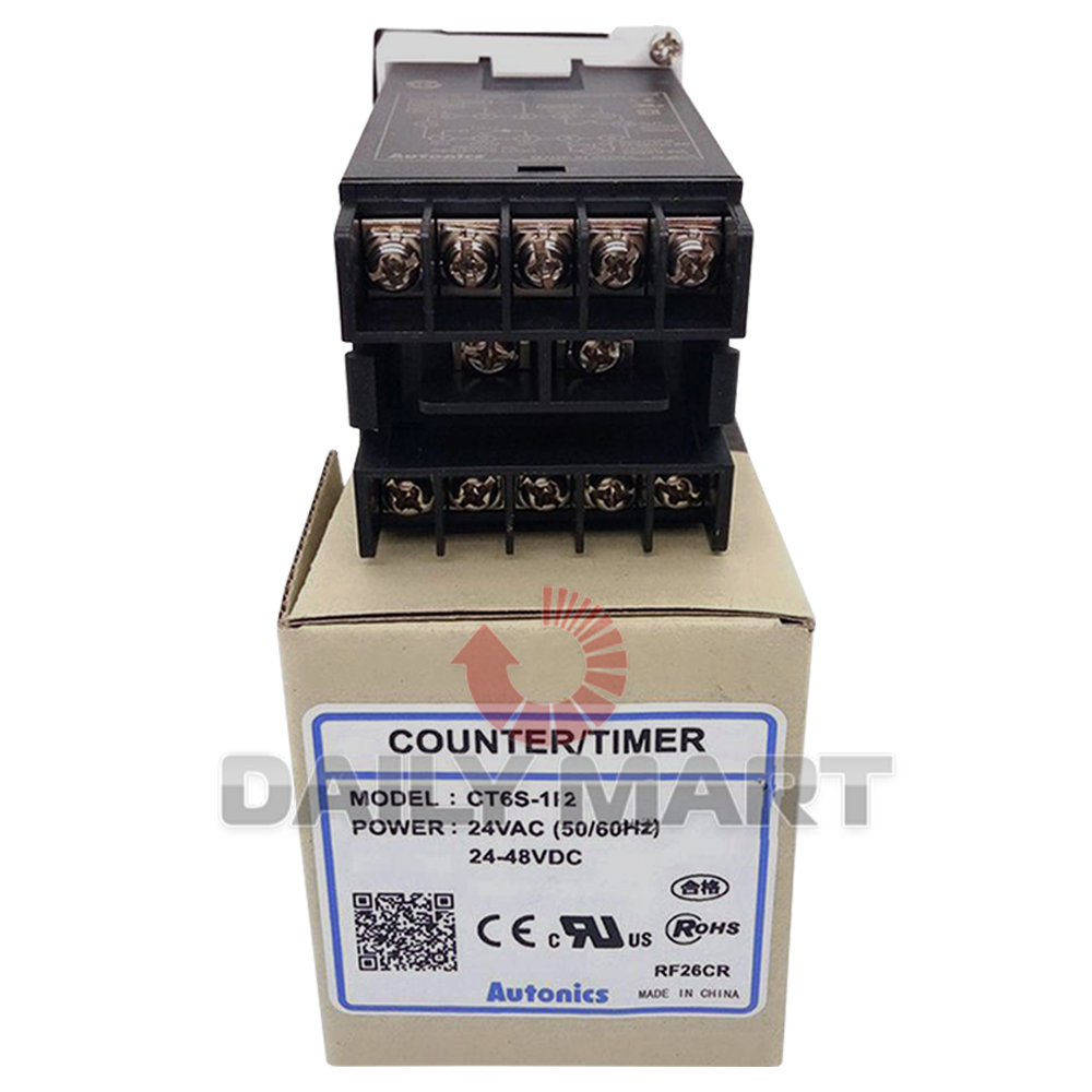 New In Box AUTONICS CT6S-1P2 Counter/Timer