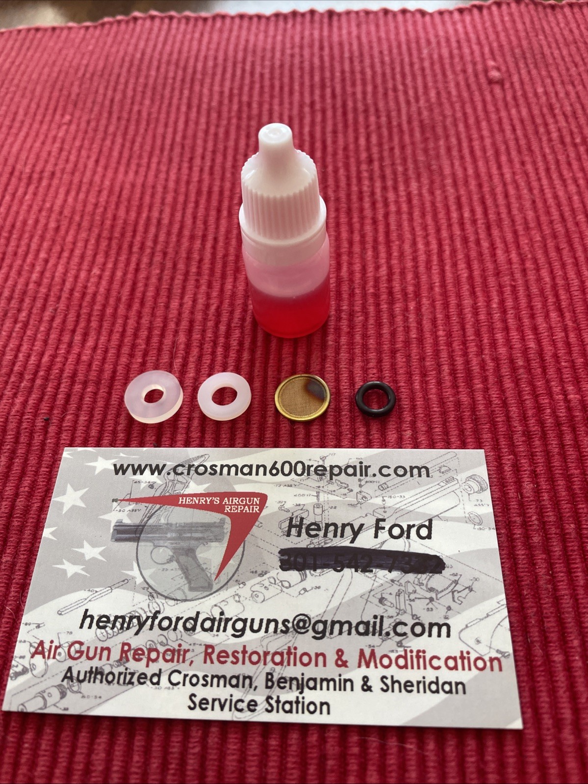 Crosman Auto Air 2 Complete Seal Kit.