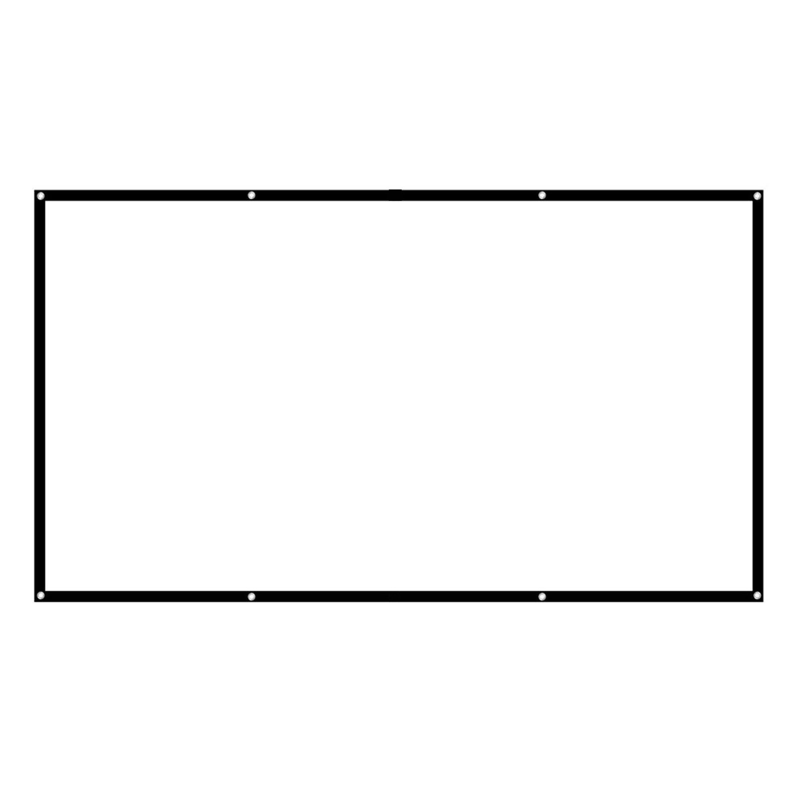 100 HD Projector Screen Ultra-clear Visual Experience For Home Theater