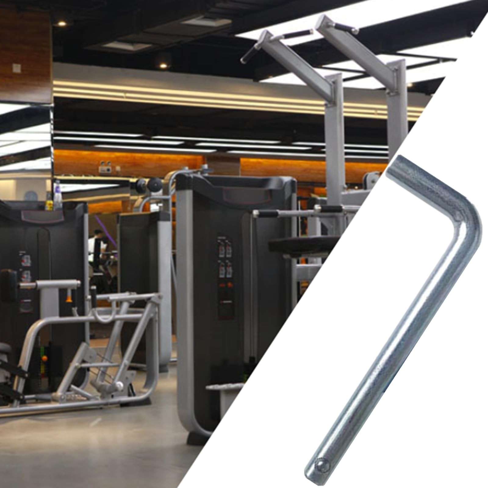 2 Pack Weight Stack Pin Gym Weight Machine Loading Pin Replacement Handle