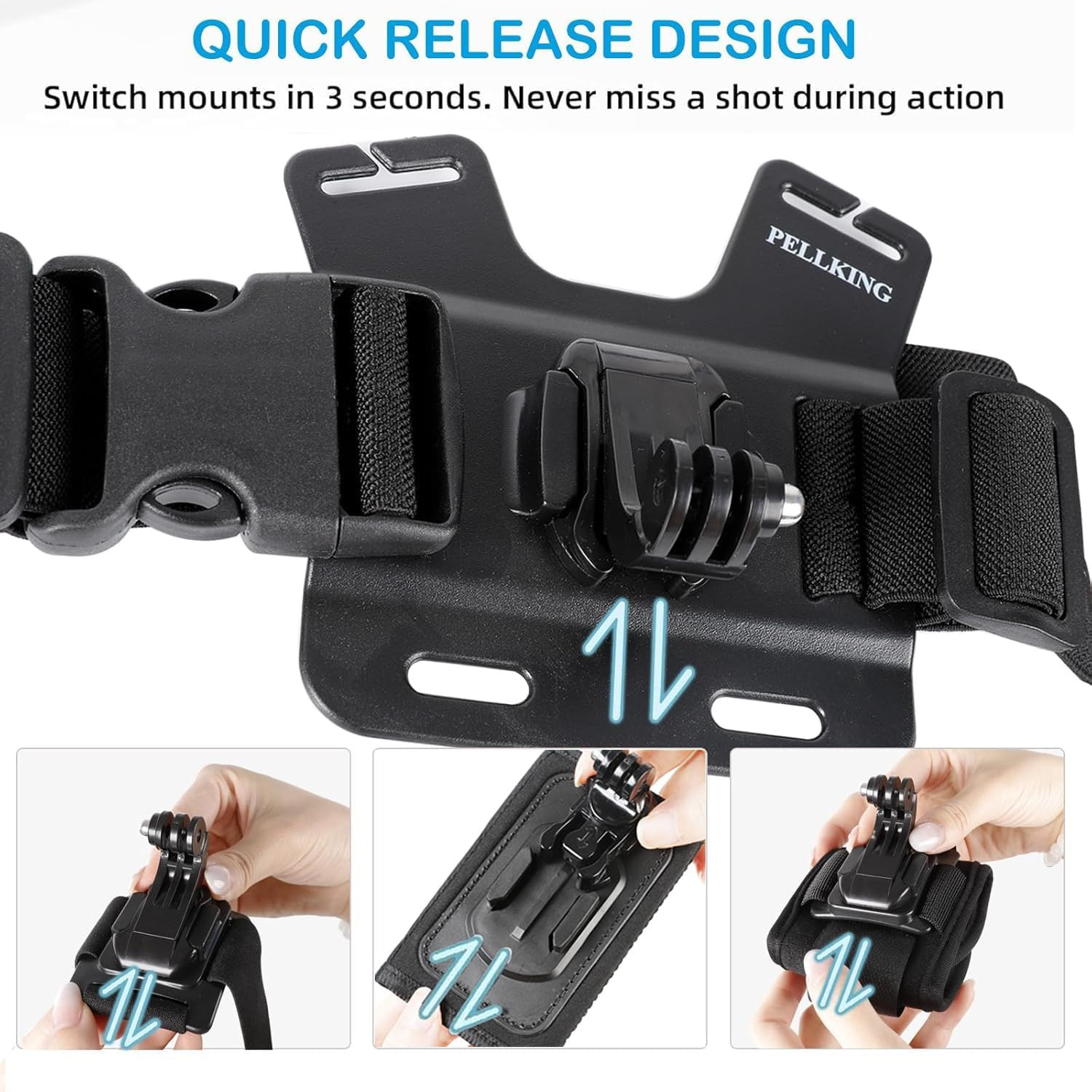 Accessories Kit for Insta360 One X5/X4/X3/X2/X, One R, X and Gopro Hero 9,New Qu
