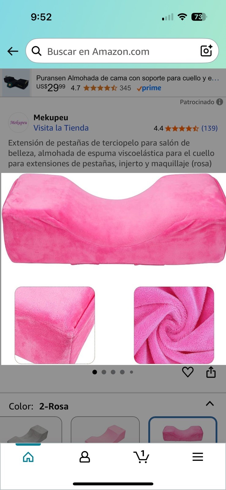 Aluminum Adjustable Massage Table Portable Salon Bed Spa Table PINK