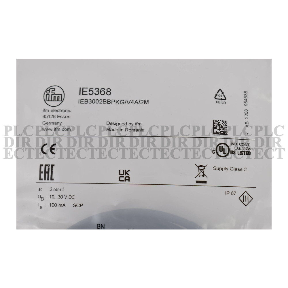 New IFM IE5368 Proximity Switch