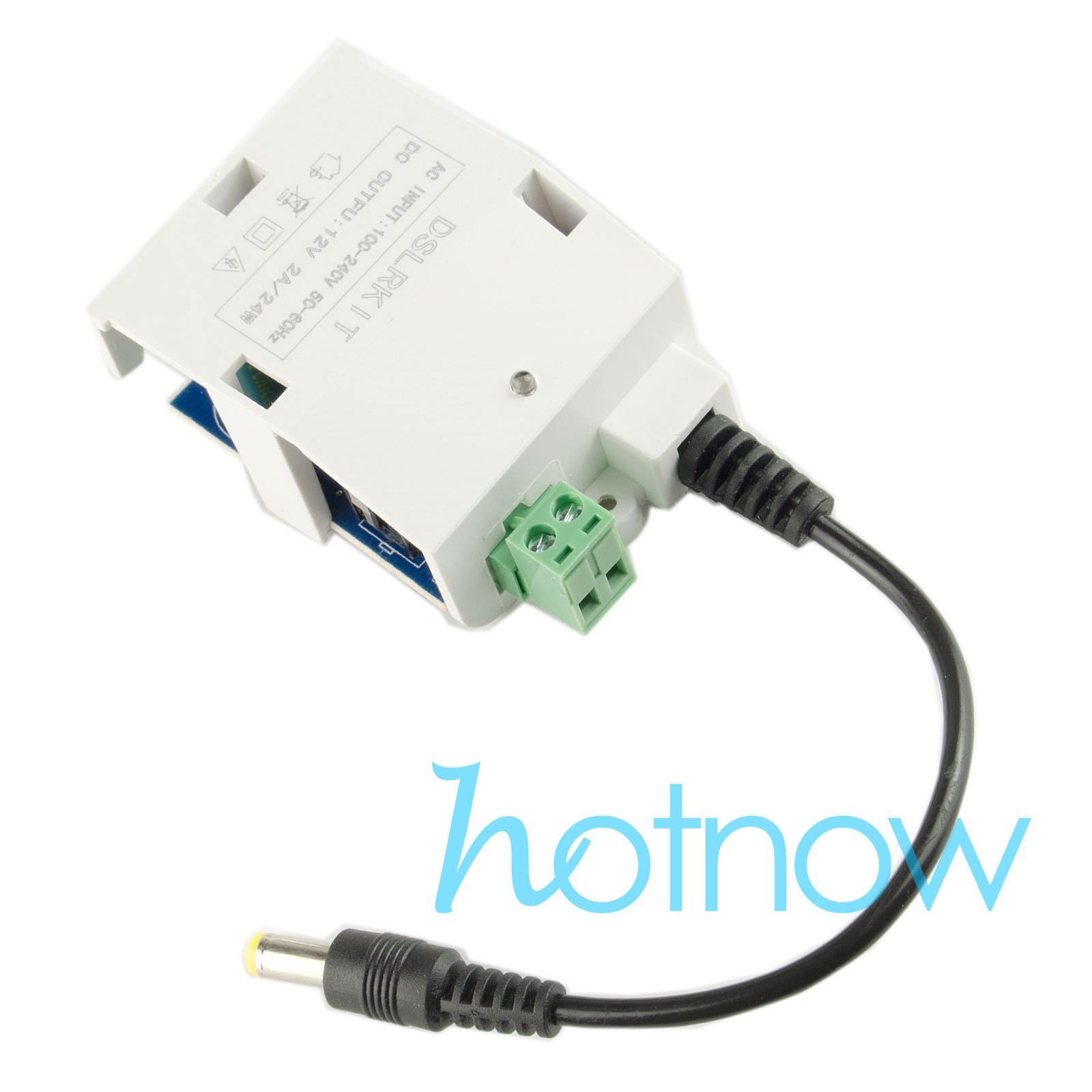CCTV Camera Wall Ceiling Mount Bracket Holder Stand Junction Box w/ AC to DC 12V