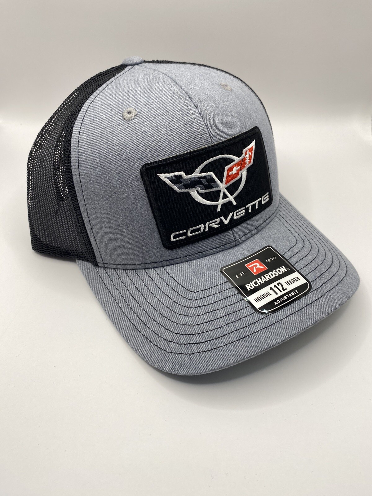 Chevrolet Corvette Trucker Hat, Richardson 112 Snap-back style. NWT!