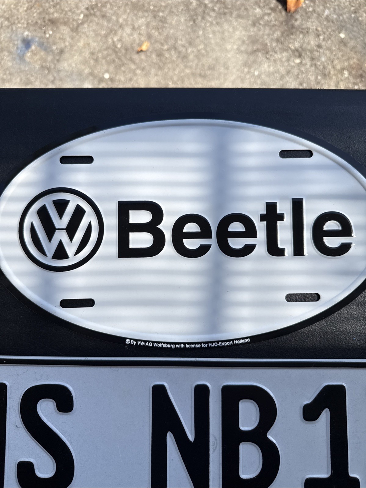 german license plate For Beetle