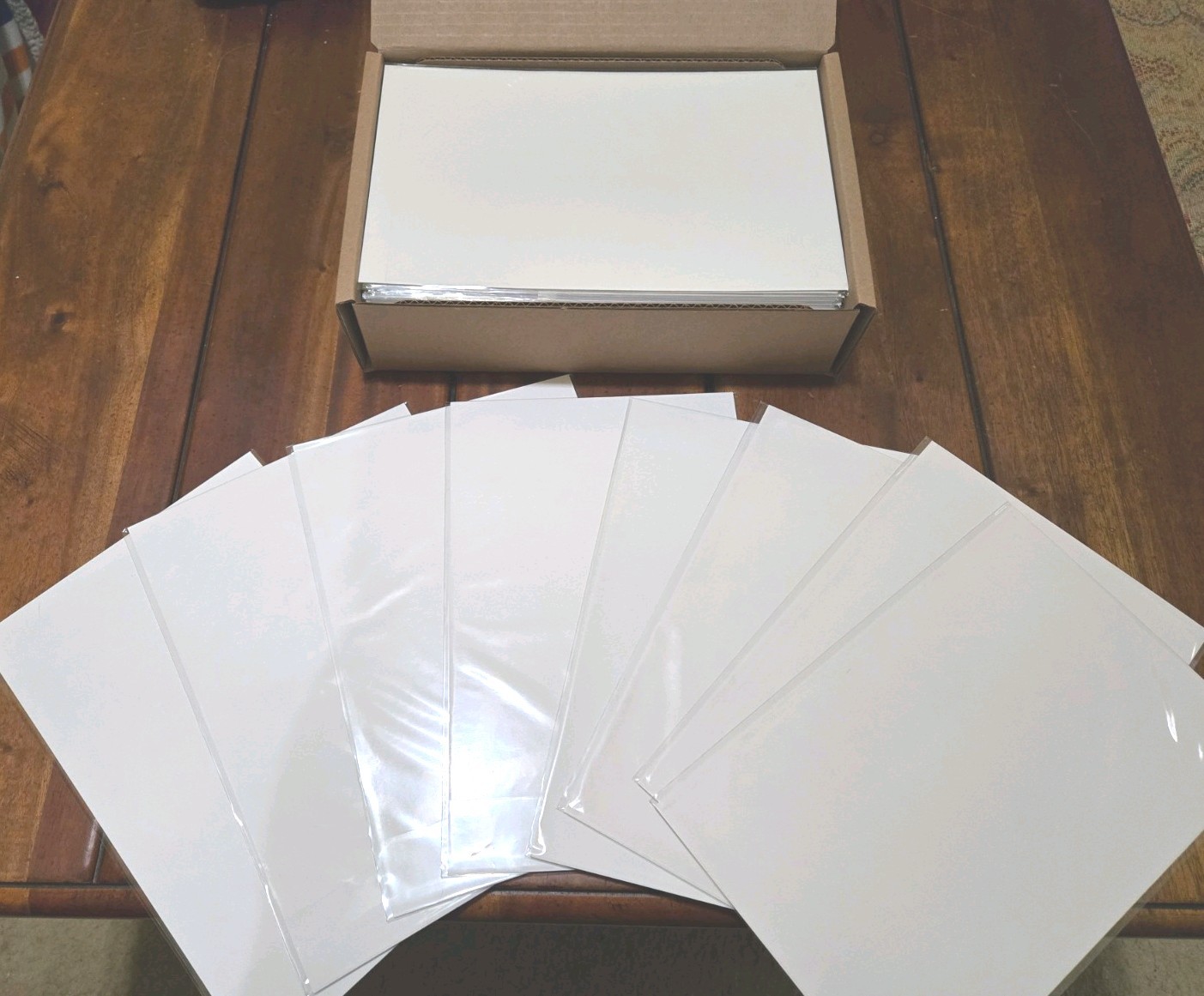 70 Gently Used Modern / Current Comic Book Bags And Boards, pre-made!