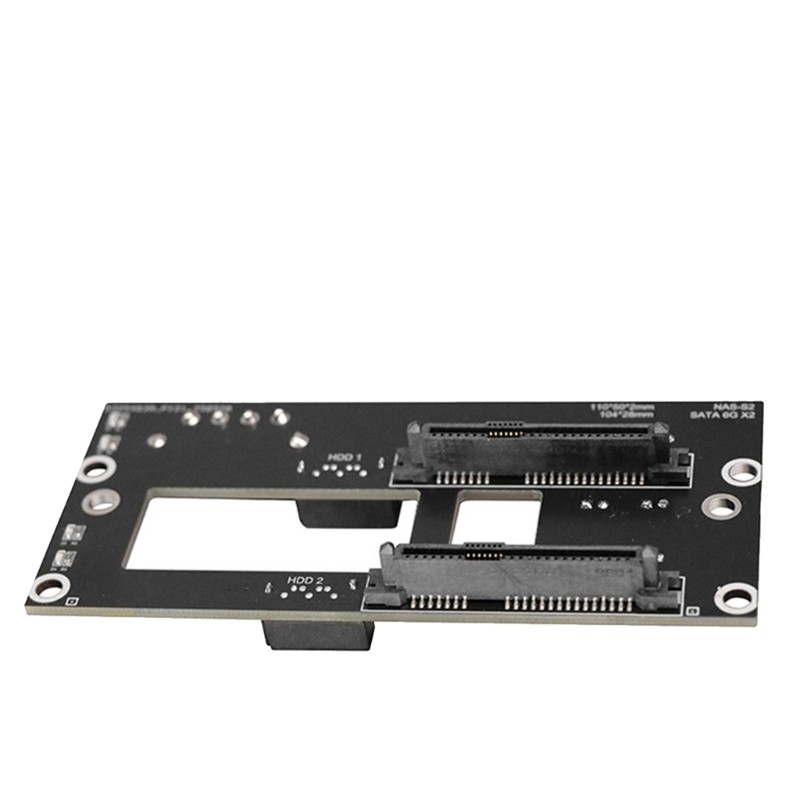 Double 2.5/3.5inch Hard Drive Backplane Large 4D Power Chassis Adapter Plate