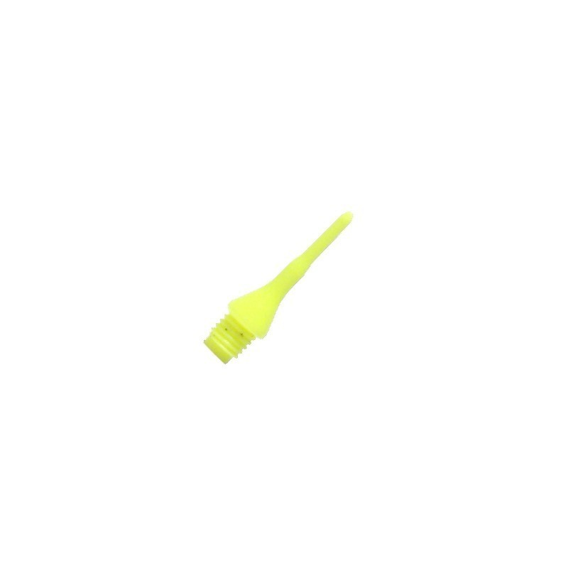 EVO Point Soft Dart Tips 500 Pack Neon Yellow