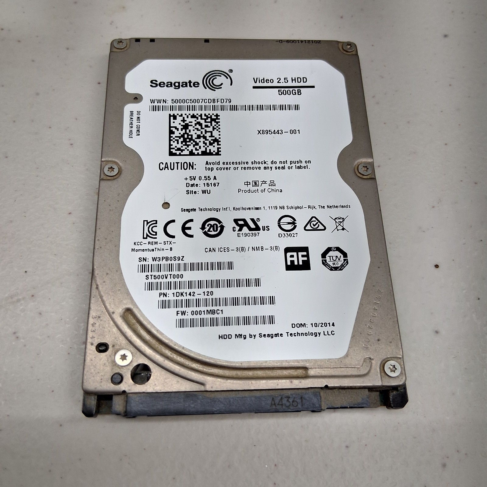 Xbox One 500GB Internal Hard Drive HDD Seagate Replacement Tested