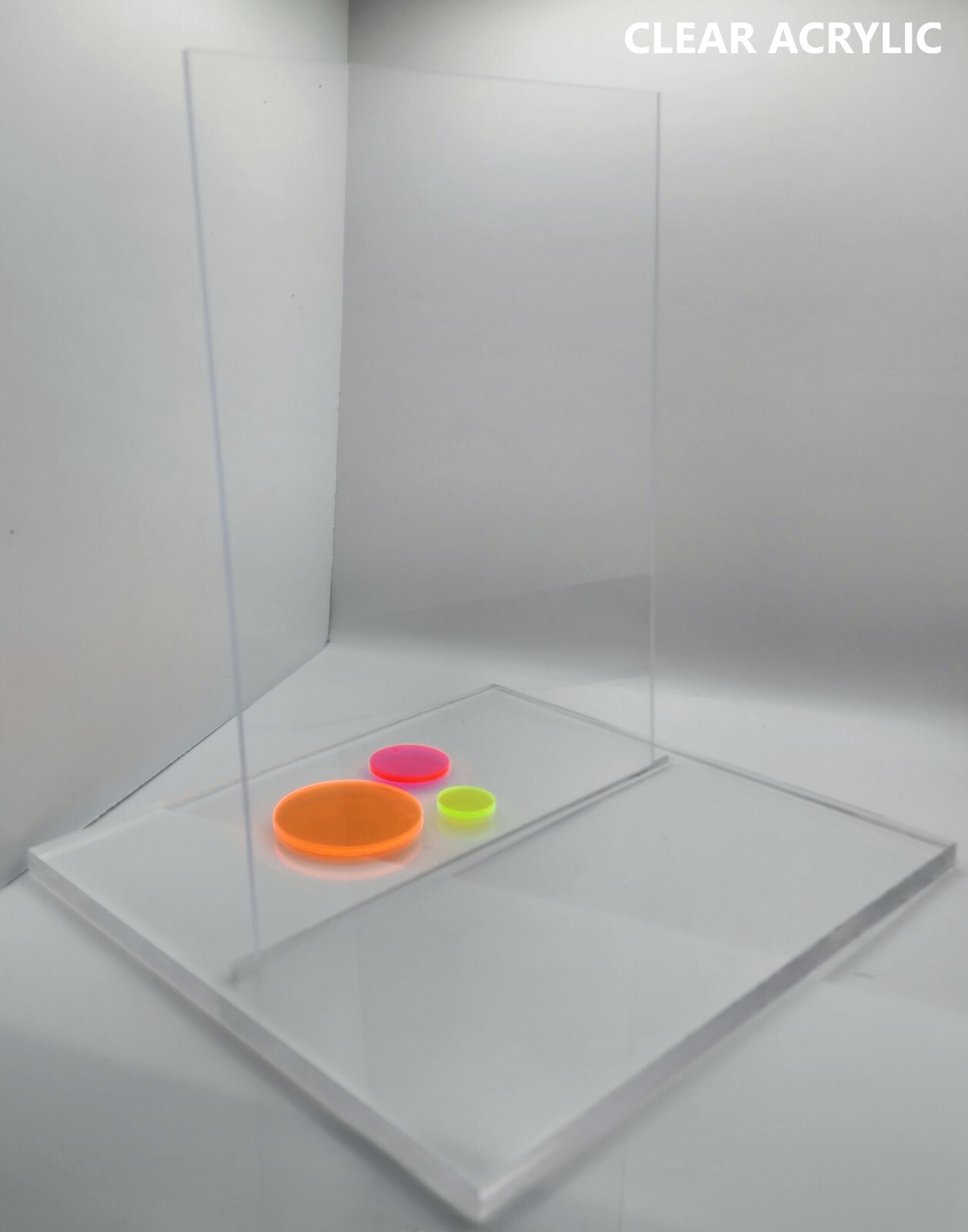 Sibe-R Plastic Supply℠ CLEAR ACRYLIC PLEXIGLASS 1/4"PLASTIC SHEET PICK YOU SIZE^