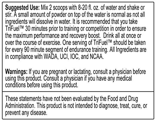 TriFuel - 3-in-1 Endurance and Recovery, Hydration, BCAA - OFFICIAL LISTING