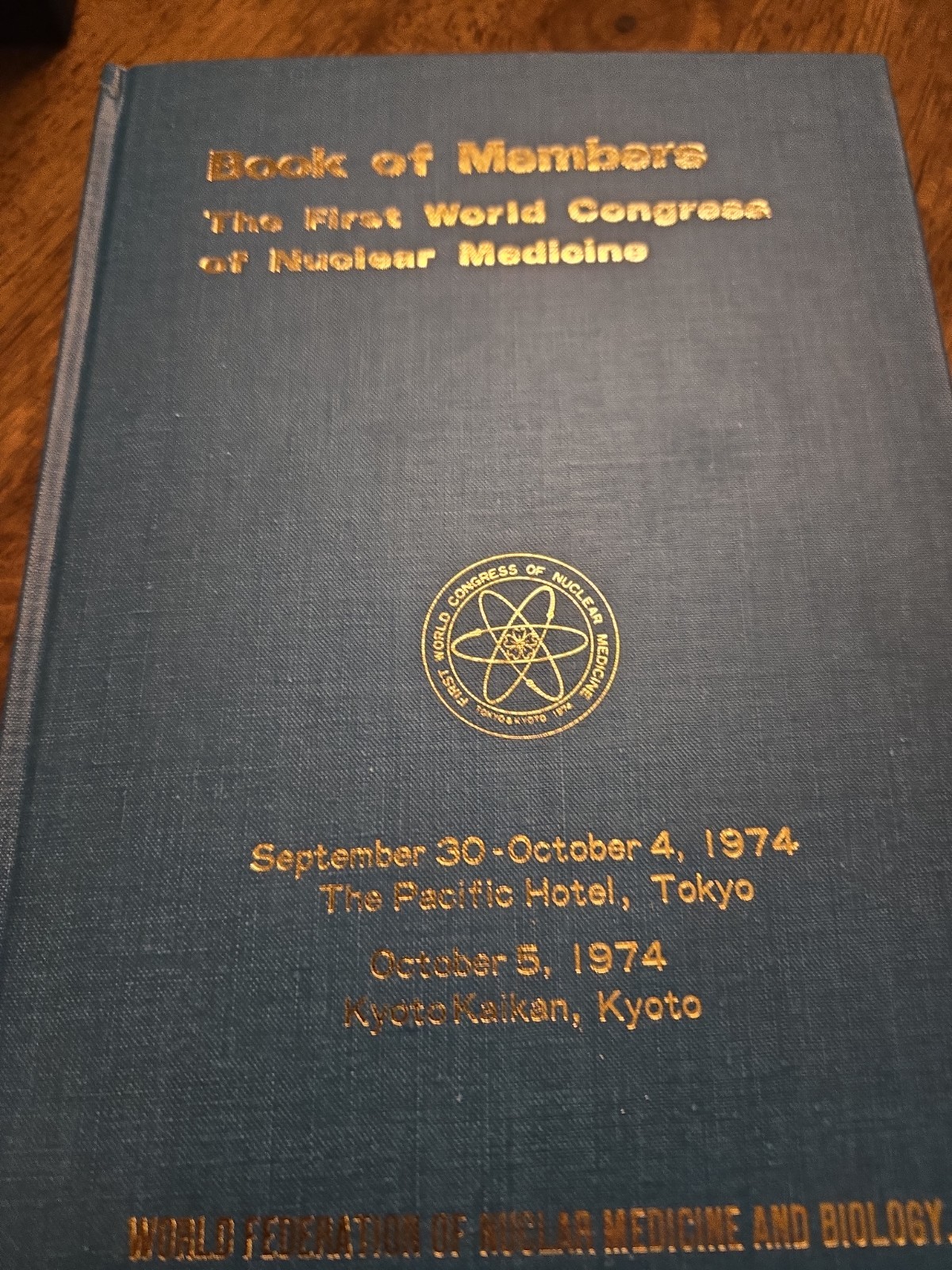 Nuclear Medicine Archive with 1974 Congress Book of Members (Donald E. Tow, M.D)