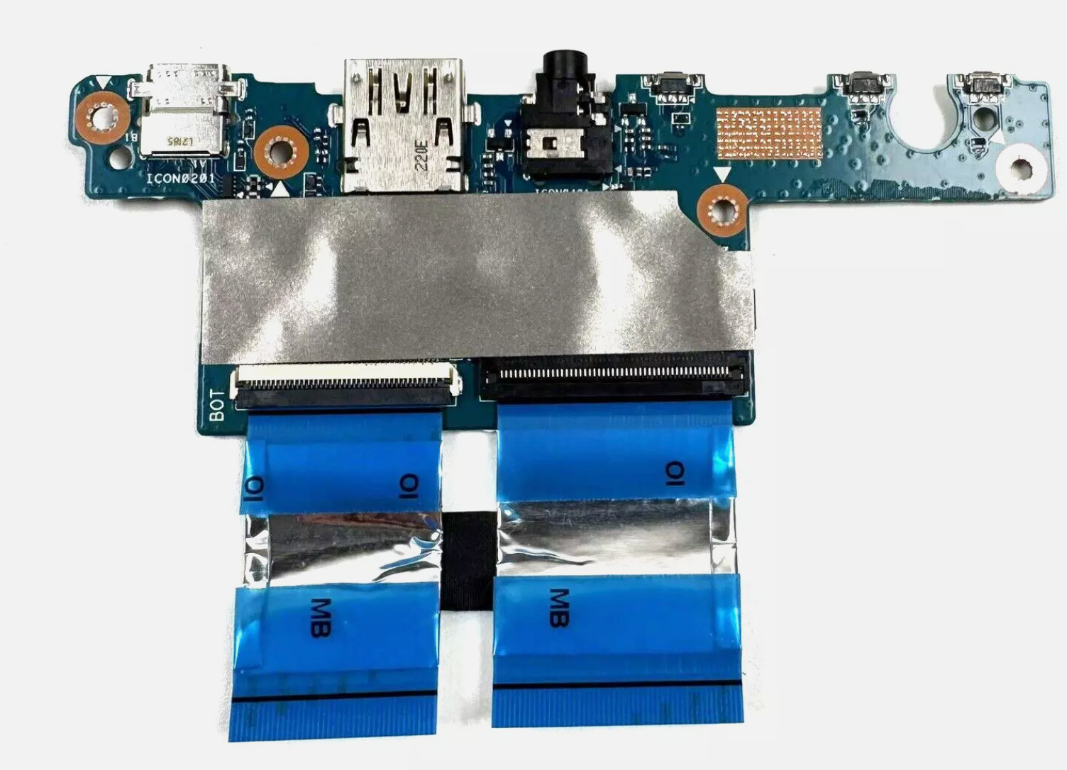 ASUS Charging Port USB Audio IO BOARD PCB w/cable for Chromebook C433T, C433TA