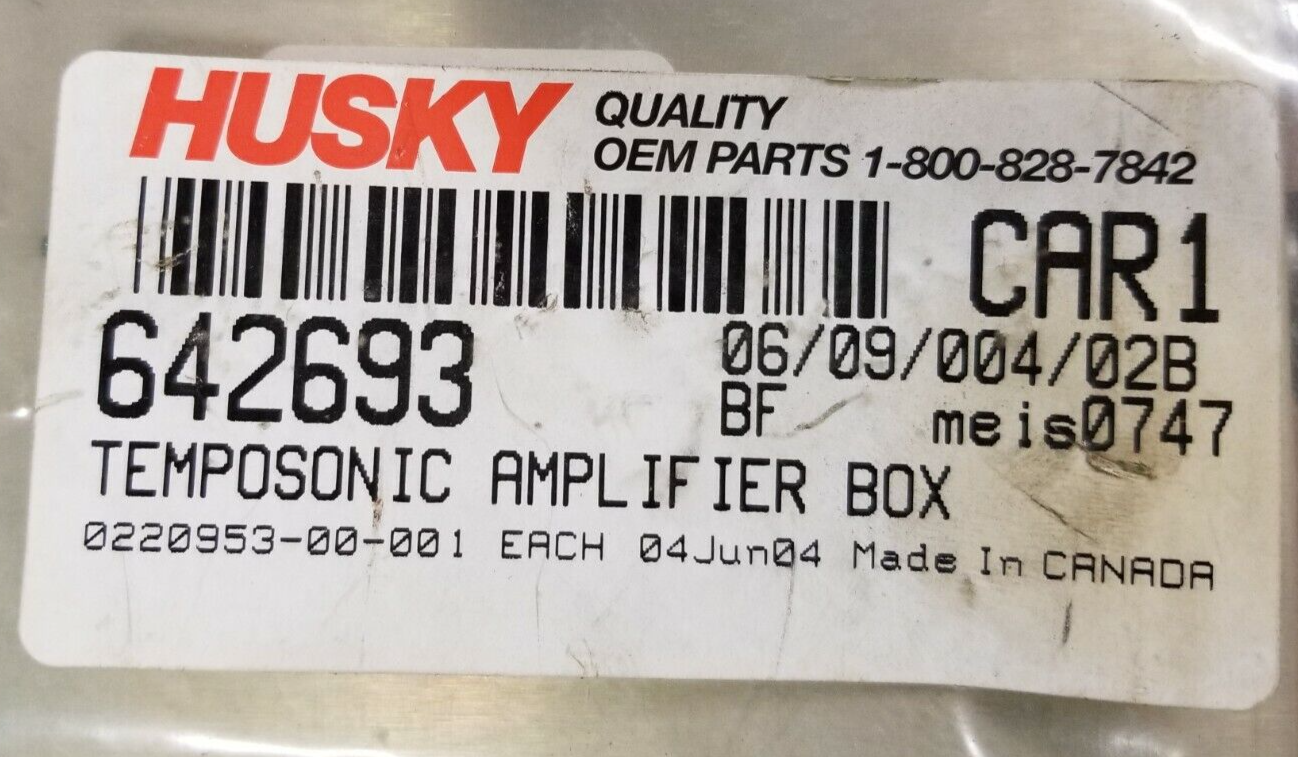 NEW HUSKY TEMPOSONIC AMPLIFIER BOX 64293
