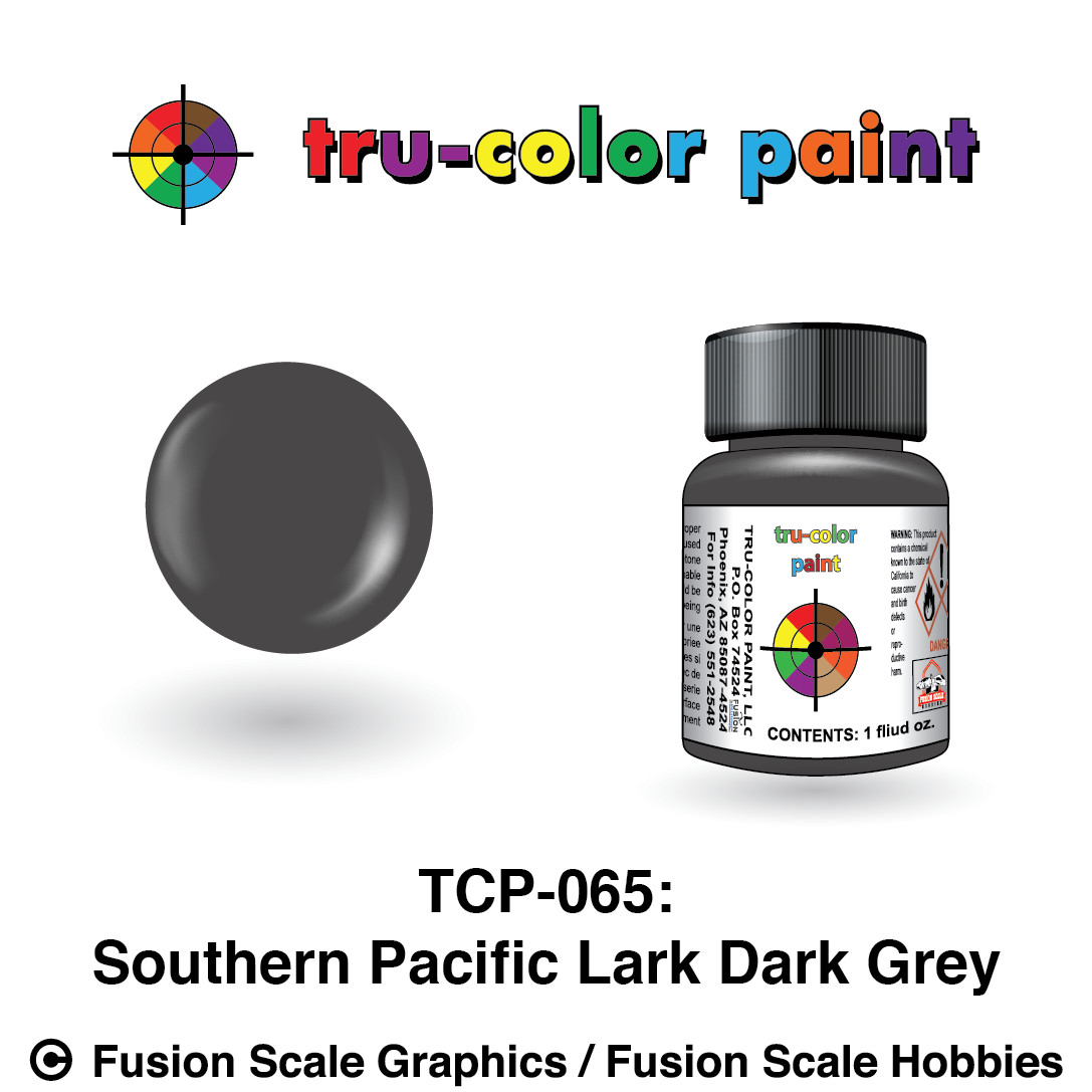 Tru Color Paint SP Lark Dark Gray 1oz Bottle