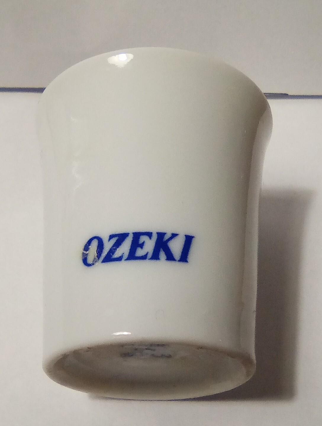 OZEKI MADE IN JAPAN LOGO MINI SHOT GLASS GREAT FOR ANY COLLECTION!
