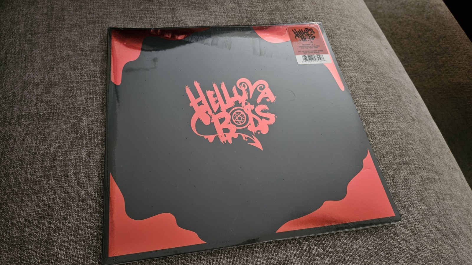SDCC Helluva Boss Season 1 And 2 Vinyl Record Sealed