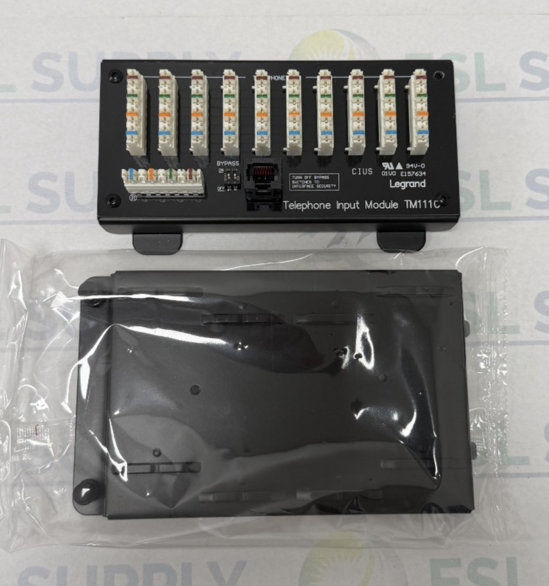 On-Q TM1110 10-Way IDC Telephone Module RJ31X Security Interface New
