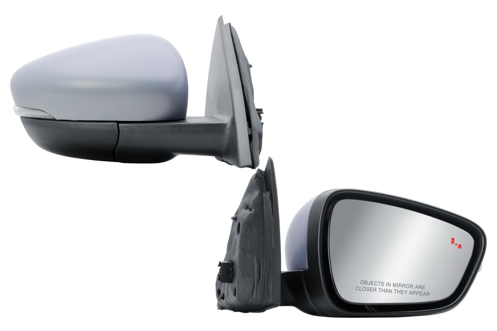 Passenger Right Side Mirror Power Light With Memory BLIS For 20-26 Ford Escape