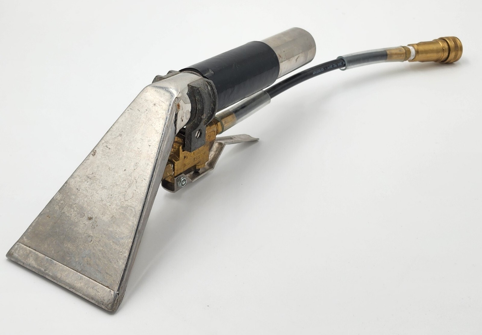 PMF Carpet Extractor Upholstery Wand Tool Stainless Steel 4 Inch With Sprayer