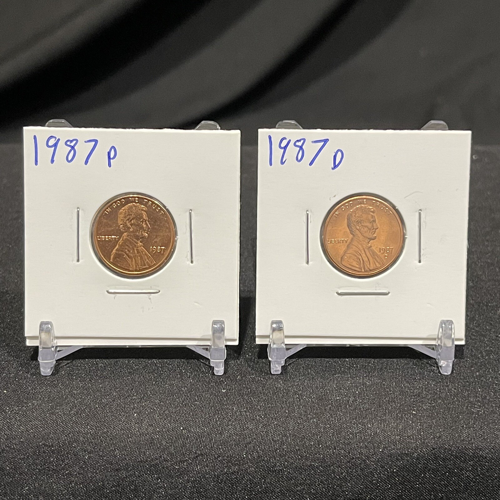 1987 P,D Lincoln Memorial Cent BU (PLEASE READ DESCRIPTION)