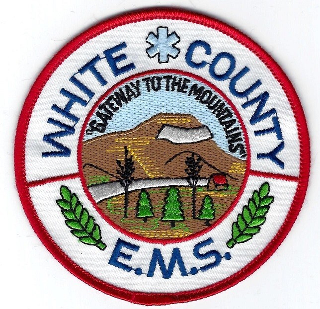 GEORGIA - White County E.M.S. - "Gateway to the Mountains" - [Shoulder Patch]