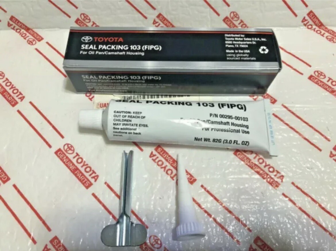 *NEW TOYOTA SEAL PACKING 103 FIPG 00295-00103 SEALANT RUBBER CAMSHAFT HOUSING