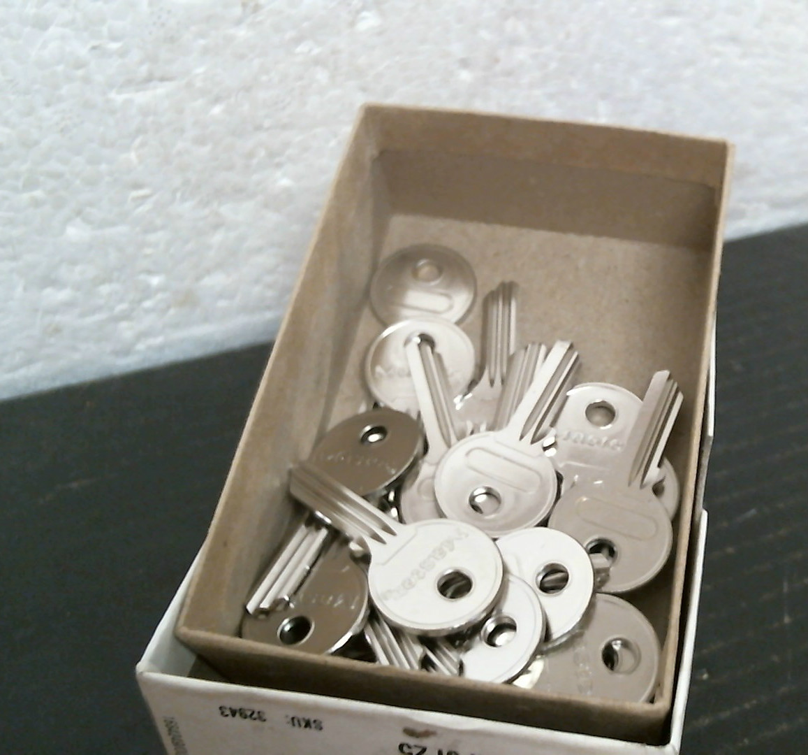 Master Lock Key Blanks Box Of 25 K 8109              (K8109)  FS