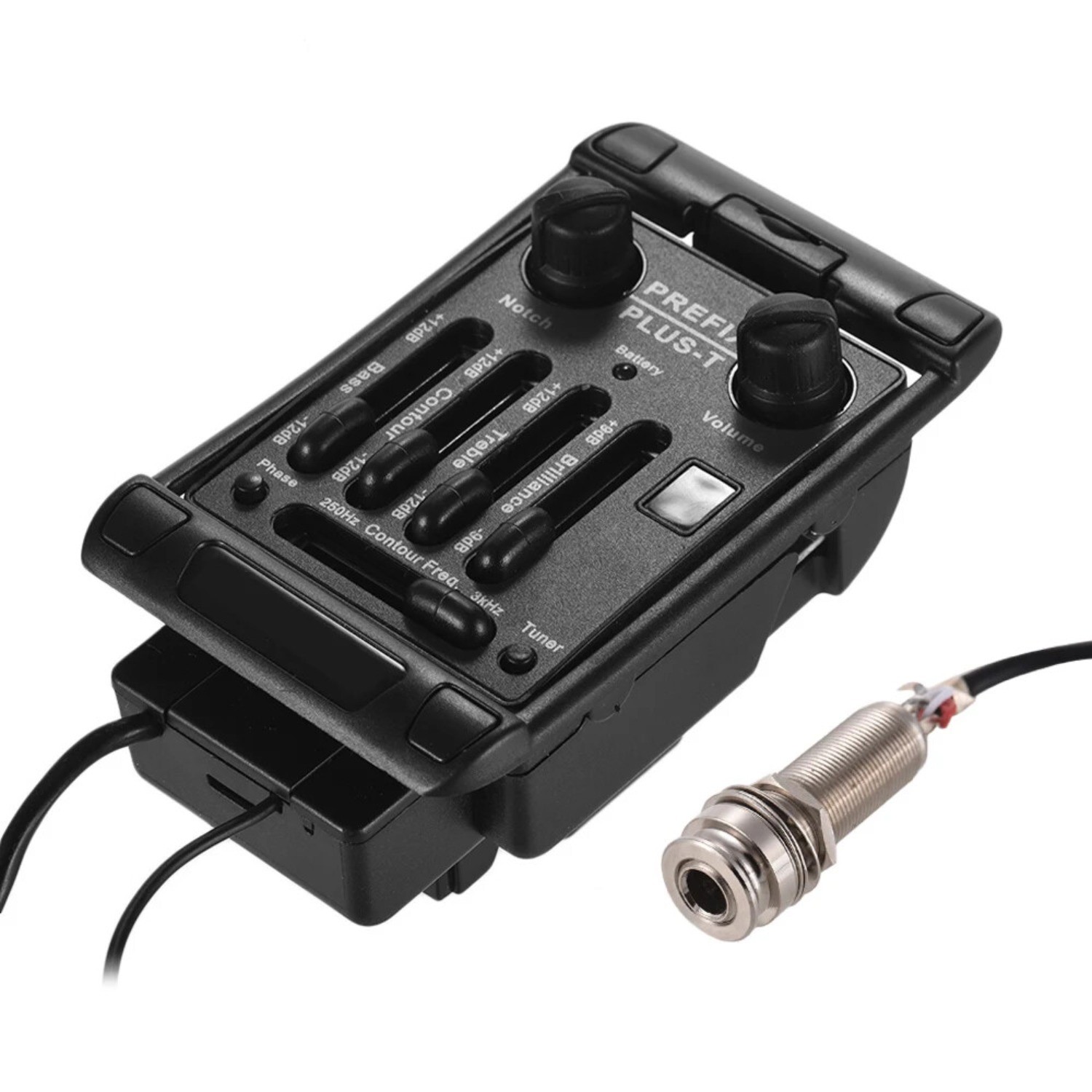 Acoustic Guitar Pickup Preamp EQ System Matrix Pickup with Onboard Controls