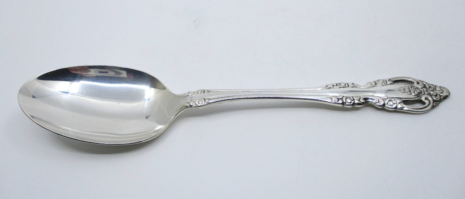 ONEIDA SILVERPLATE BRAHMS TABLESPOON / SERVING SPOON - 8 3/8"  03P