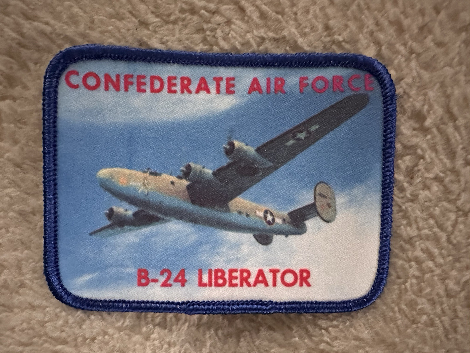 RARE Vintage Confederate Air Force B-24 Liberator Patch