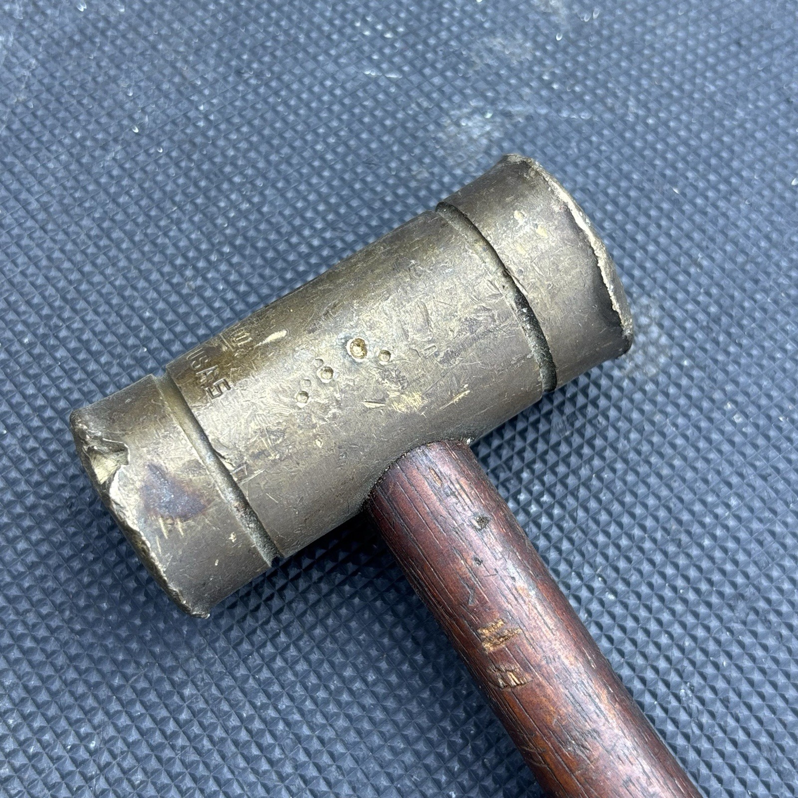 Vintage Snap-On Brass Hammer Mallet BH-16