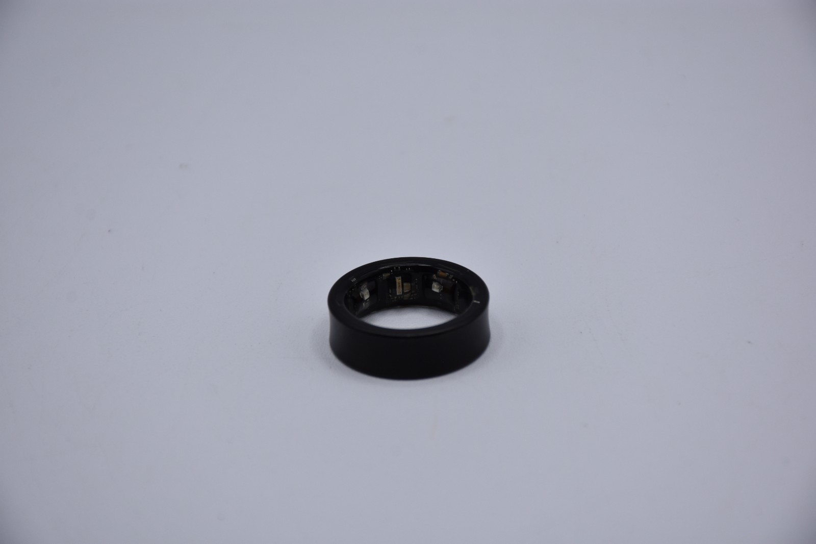 Samsung Galaxy Ring Size 7 Titanium Black Smart Ring w/ Charging Case Tested