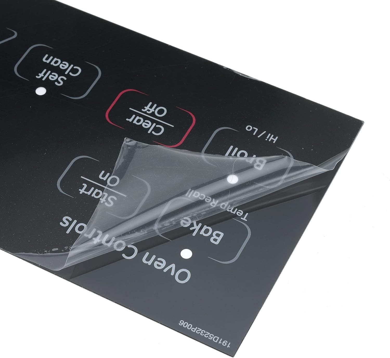 GE Range Stove Oven Overlay (WB27T11229)
