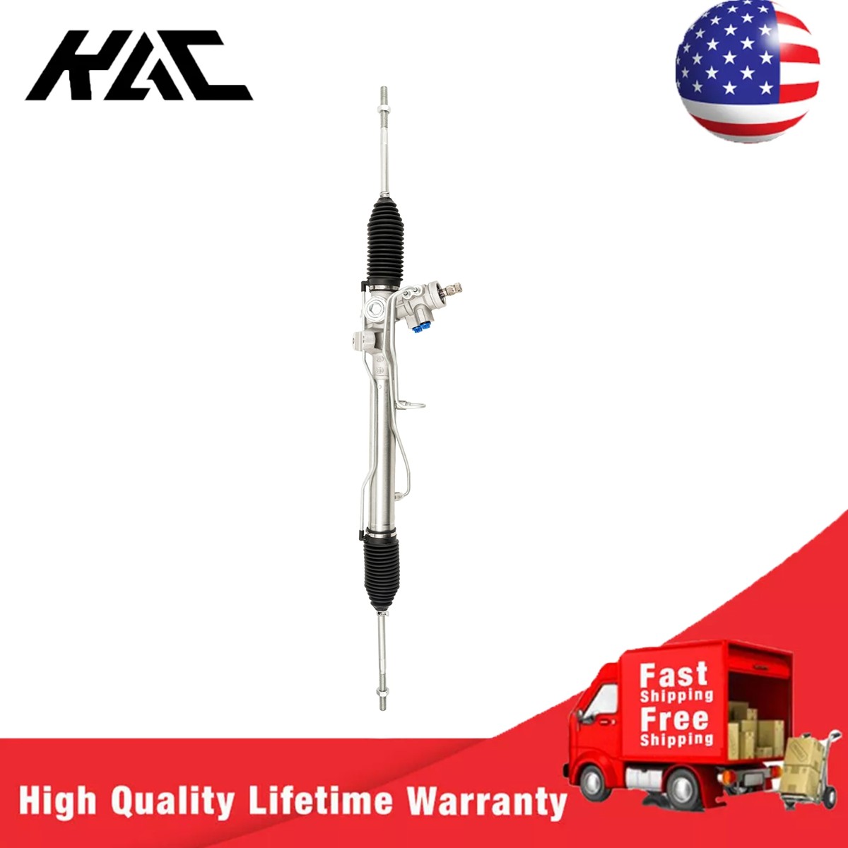 Power Steering Rack & Pinion Assembly Fits 89-91 TC Maserati 92-94 LeBaron 22320