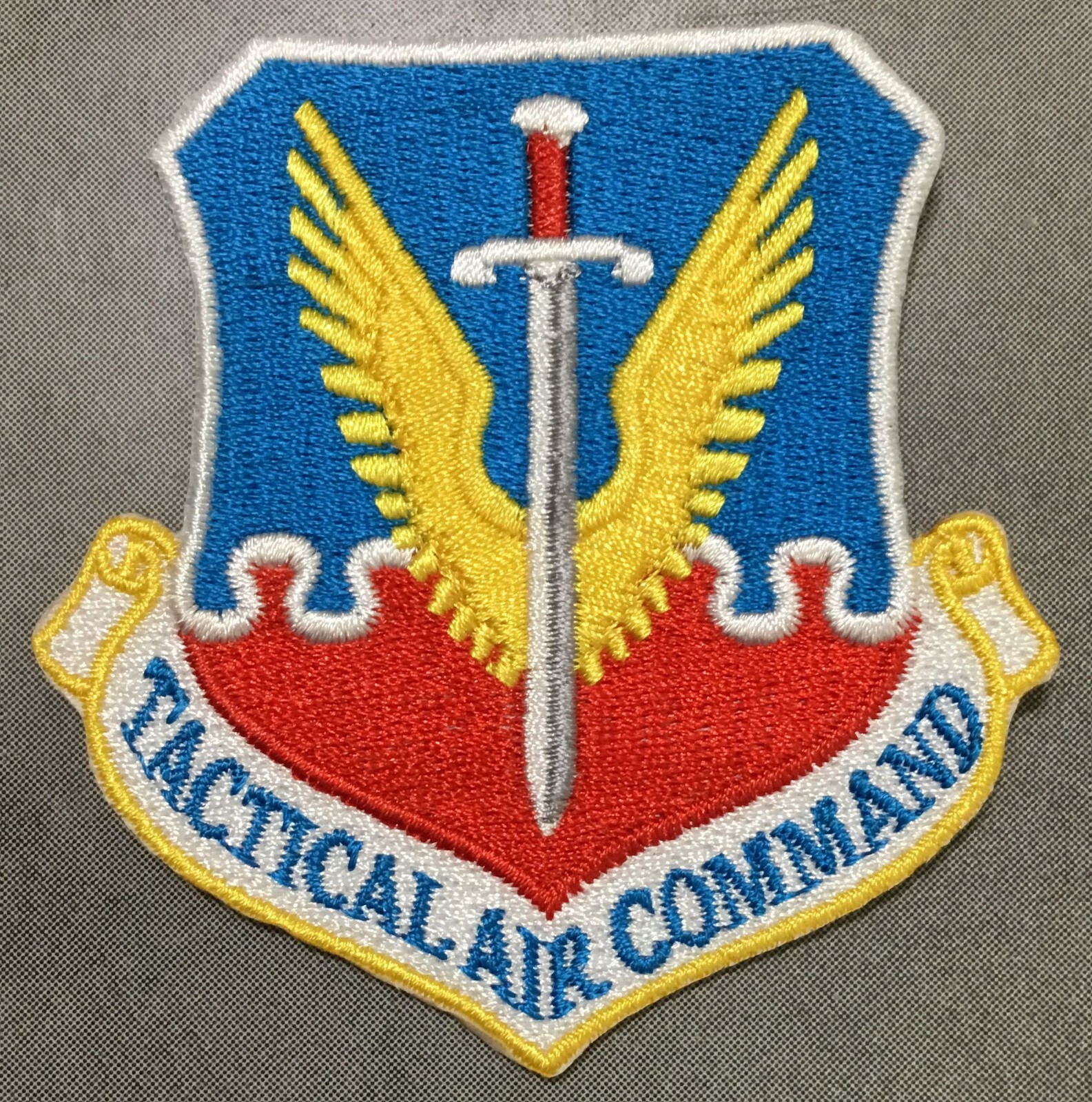 USAF Air Force Tactical Air Command licensed patch