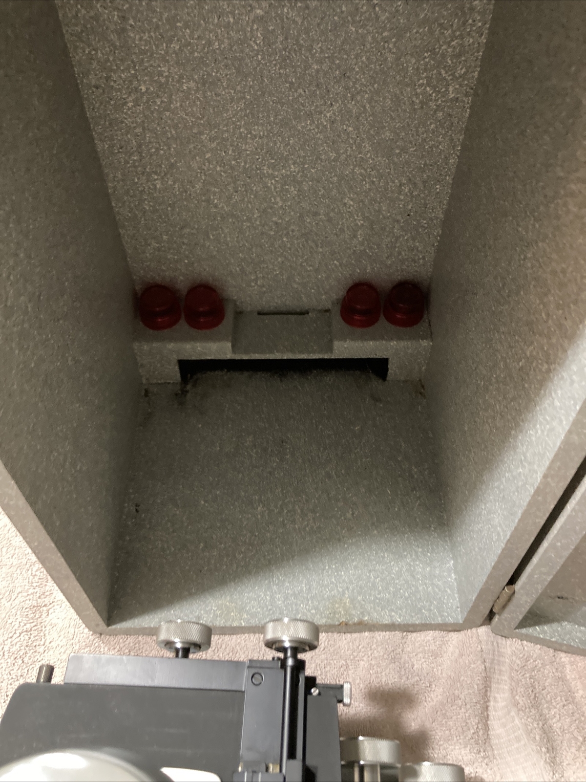American Optical Spencer Microscope In Original Box With Eyepieces