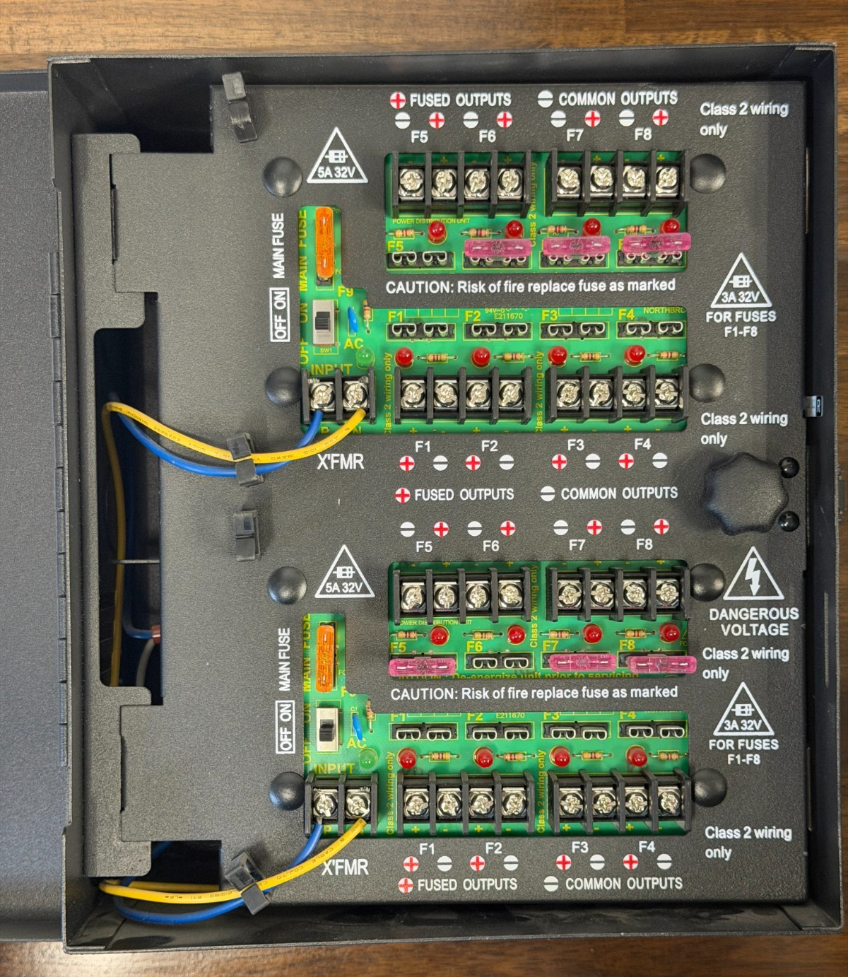 Preferred Power Products 16 Channel 24V Power Supply P3AC24-16-8L FREE SHIPPING!