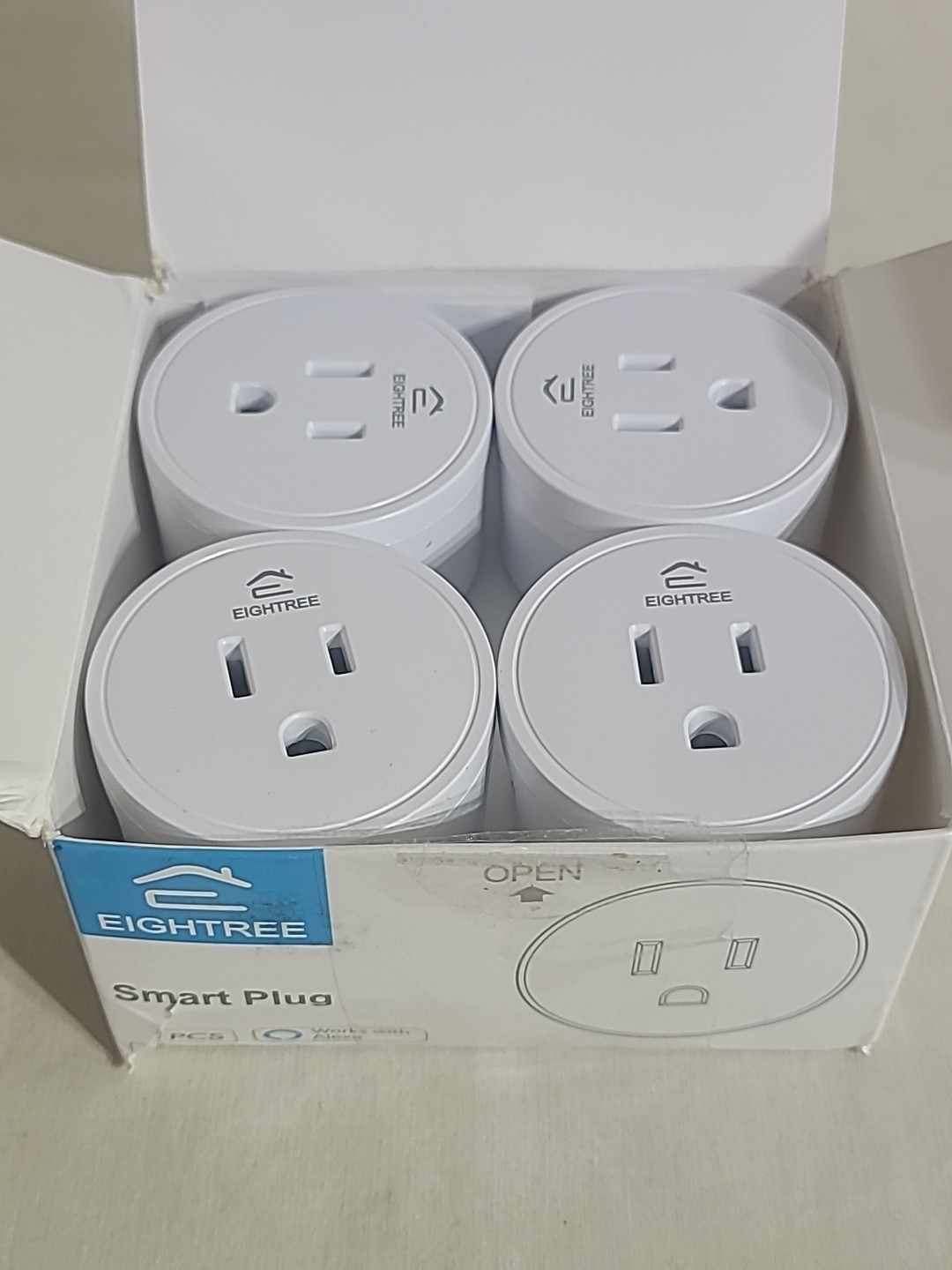 4 Pack   Smart Plug Model ET08. Electric Plug Ins Converter  For ECHO